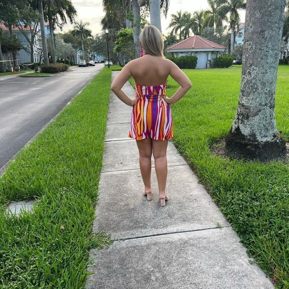 Boogie Halter Mini Dress - Picture 3 of 5